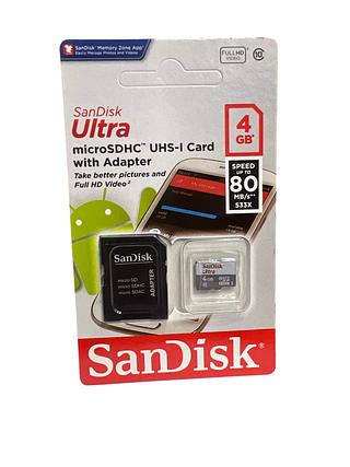 Cartão de Memória SANDISK 4GB